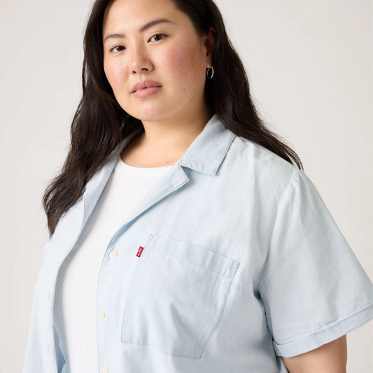 Bennie Camp Shirt (Plus Size)