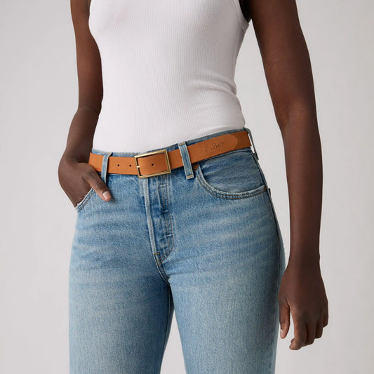 Rectangle Buckle Belt