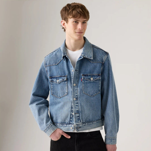Western Denim Trucker Jacket