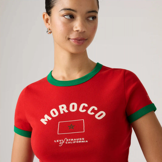 Morocco Mini Ringer Tee