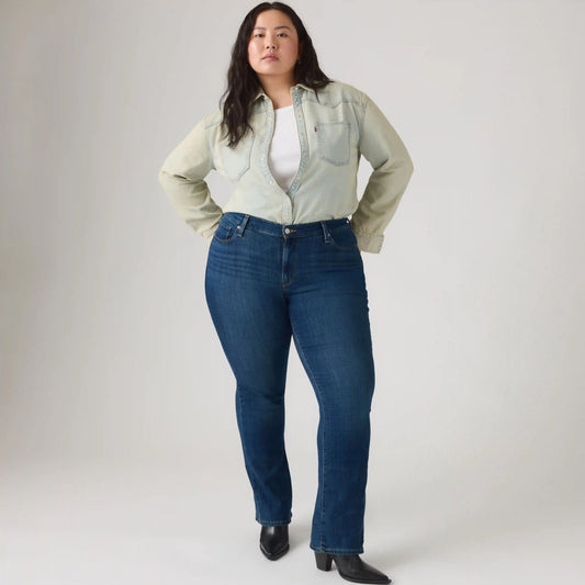Classic Bootcut Women's Jeans (Plus Size)