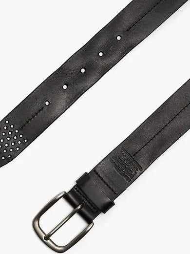 Perforated Leather Belt