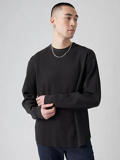 Long-Sleeve Relaxed Thermal Shirt