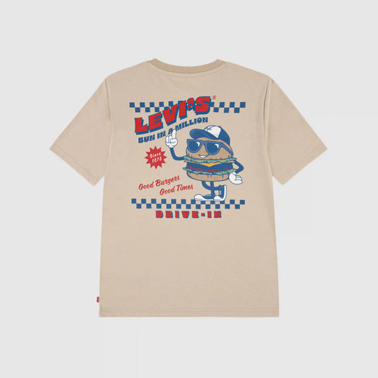 Drive-In Burger Tee Big Boys 8-20