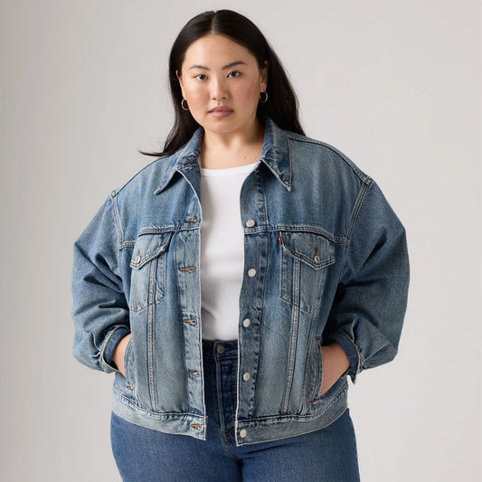 '90s Trucker Jacket (Plus Size)