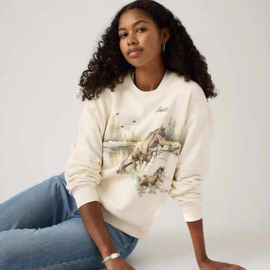 Graphic Heritage Crew Sweatshirt