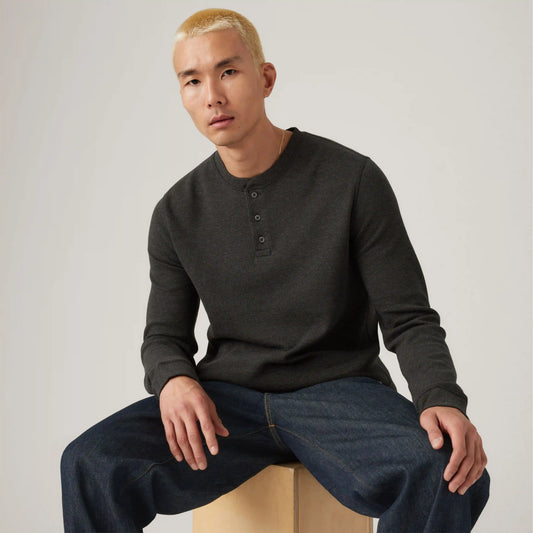 Long-Sleeve Dry Goods Henley