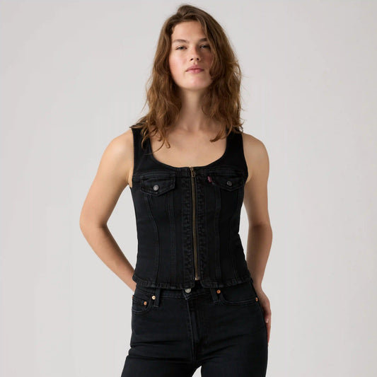 Vintage Zip Vest