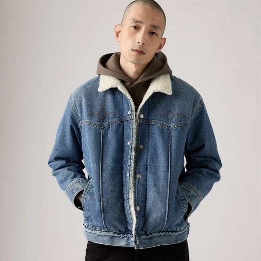 Western Sherpa Trucker Jacket