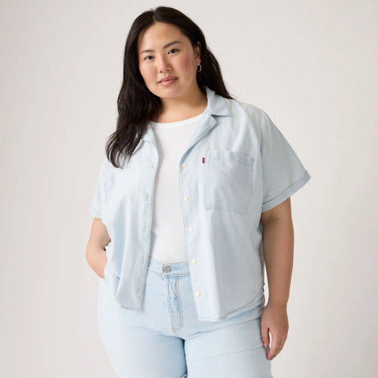 Bennie Camp Shirt (Plus Size)