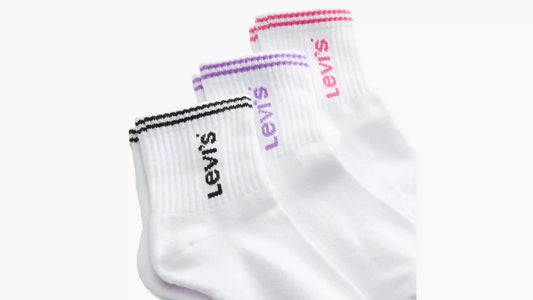 Sporty Stripe Short Socks