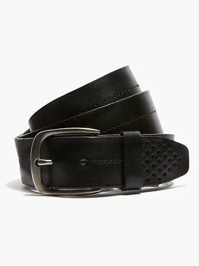 Perforated Leather Belt