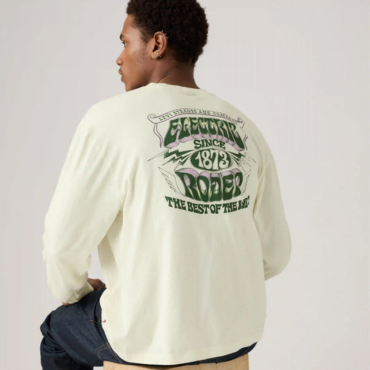Relaxed Authentic Graphic Long-Sleeve T-Shirt
