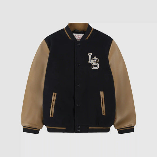 Chenille Patch Varsity Jacket Big Boys 8-20