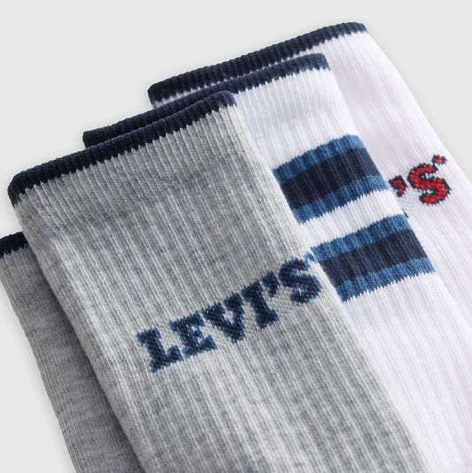 Levi's® Logo Regular Cut Socks (3 Pack)