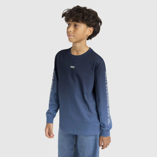 Ombre Long Sleeve Tee Big Boys 8-20