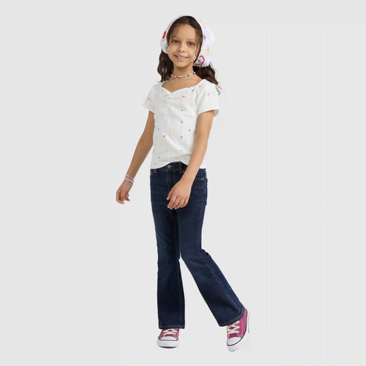726 High Rise Flare Jeans Little Girls 4-6X