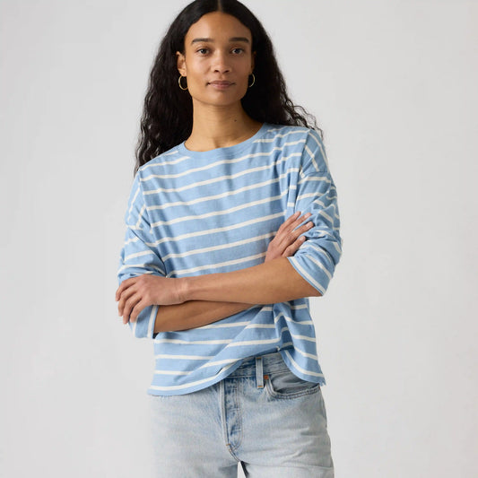 Julie Slub Long-Sleeve Tee