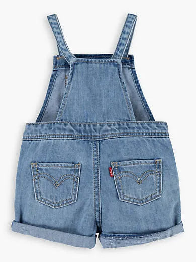 Baby Denim Spaghetti Strap Shortalls 12-24M