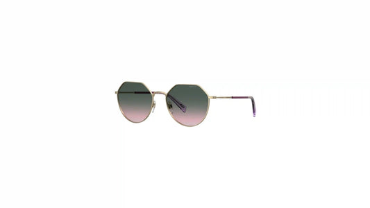 Gold Hexagonal Sunglasses