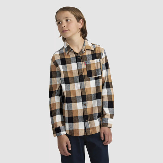 Buffalo Check Flannel Shirt Big Boys 8-20