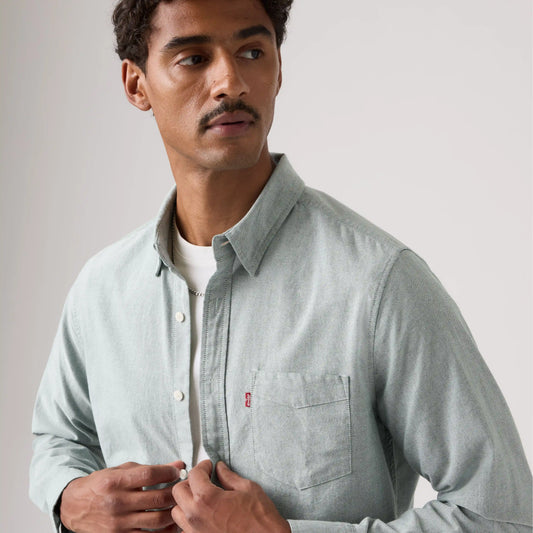 Classic One Pocket Standard Fit Oxford Shirt