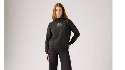 Graphic Collins Mockneck Sweatshirt