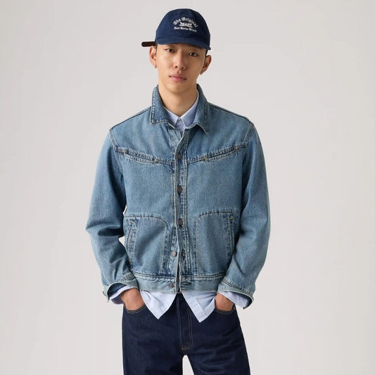 Market Miners Denim Trucker Jacket