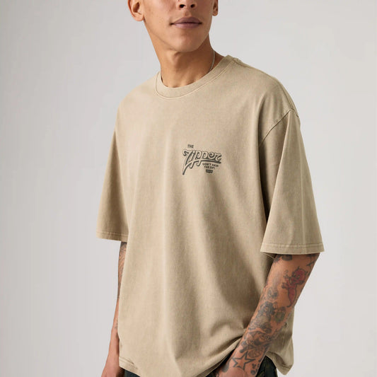Loose Half-Sleeve Graphic T-Shirt