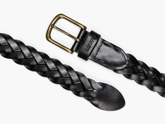 Leather Braid Belt
