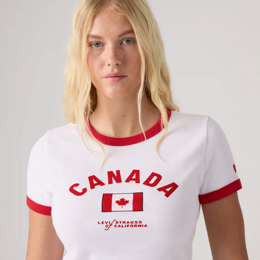 Canada Mini Ringer Tee