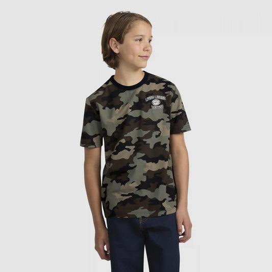 Camo Covered Tee Big Boys 8-20