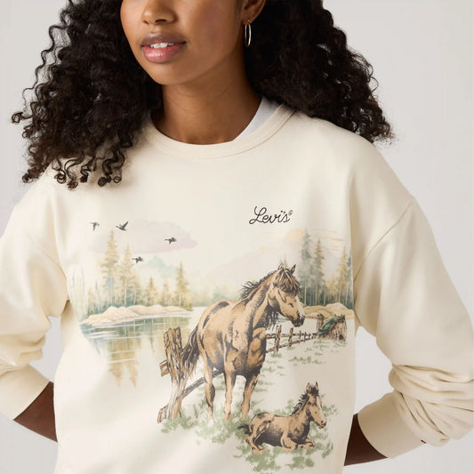 Graphic Heritage Crew Sweatshirt