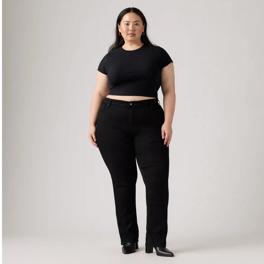 724 High Rise Slim Straight Fit Women's Jeans (Plus Size)