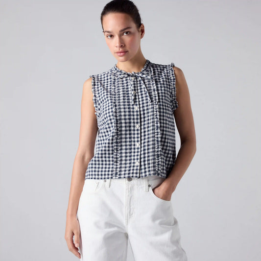 Shelby Sleeveless Slim Blouse