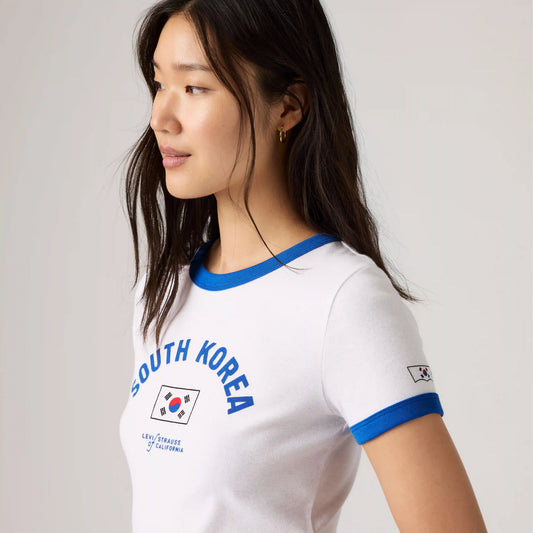 South Korea Ringer Tee