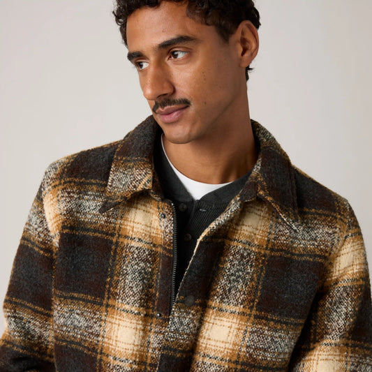Wool Blend Utility Jacket