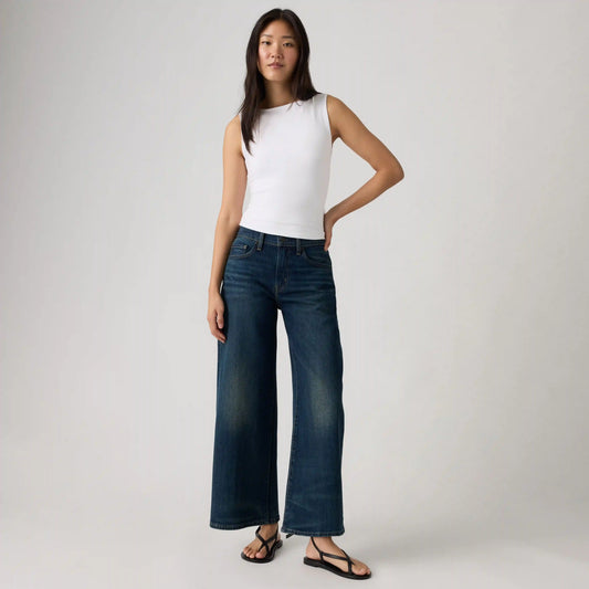728 High-Rise Wide-Leg Ankle Candiani Women's Jeans