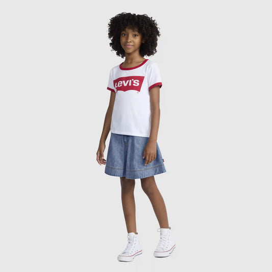 A-Line Denim Skirt Big Girls 7-16