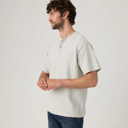 Short-Sleeve Dry Goods Henley