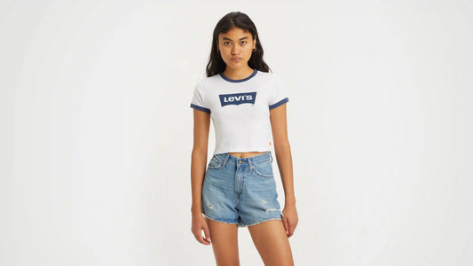 Graphic Ringer Mini Tee
