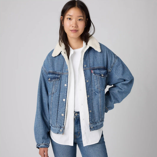 90s Sherpa Trucker Jacket
