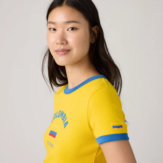 Colombia Mini Ringer Tee