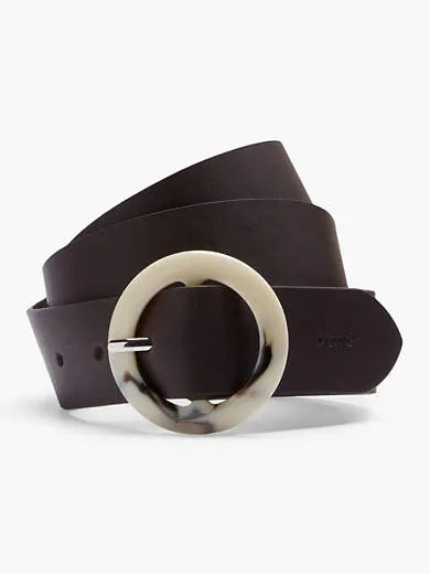 Tortoise Shell Buckle Belt