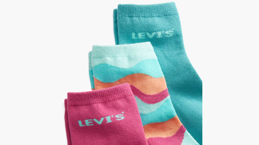 Coastal Wave Short Socks