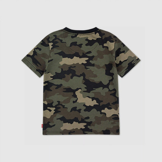 Camo Covered Tee Little Boys 4-7x
