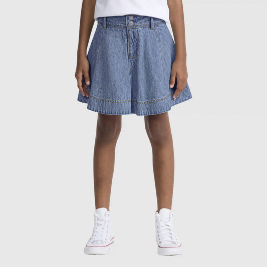 A-Line Denim Skirt Big Girls 7-16
