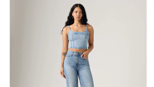 Jadine Denim Cami Tank Top