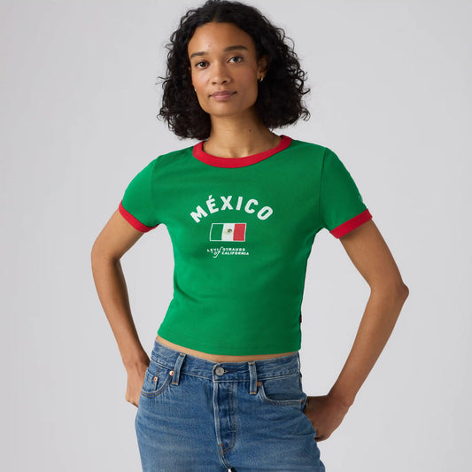 Mexico Mini Ringer Tee
