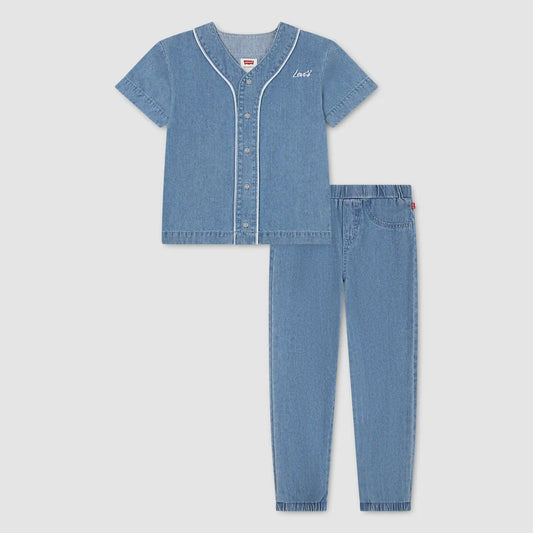 Baseball Tee & Pants Set Toddler Boys 2T-4T